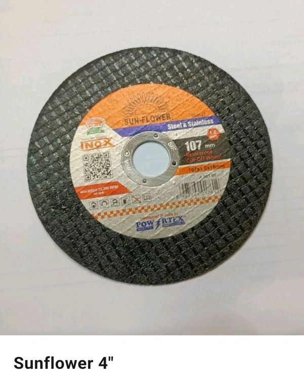  4" Cutting Wheel For Metal Cutting 