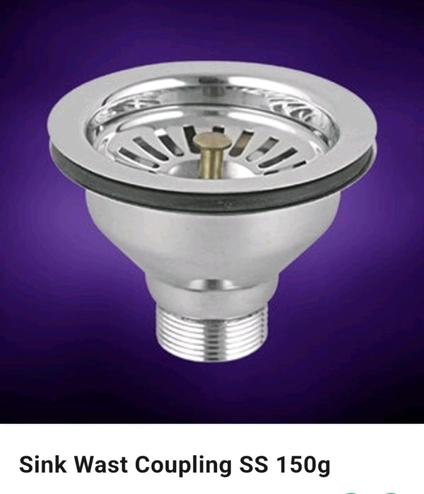 WelDrive Sink Wast Coupling SS 150 Gm For Kitchen Sink 