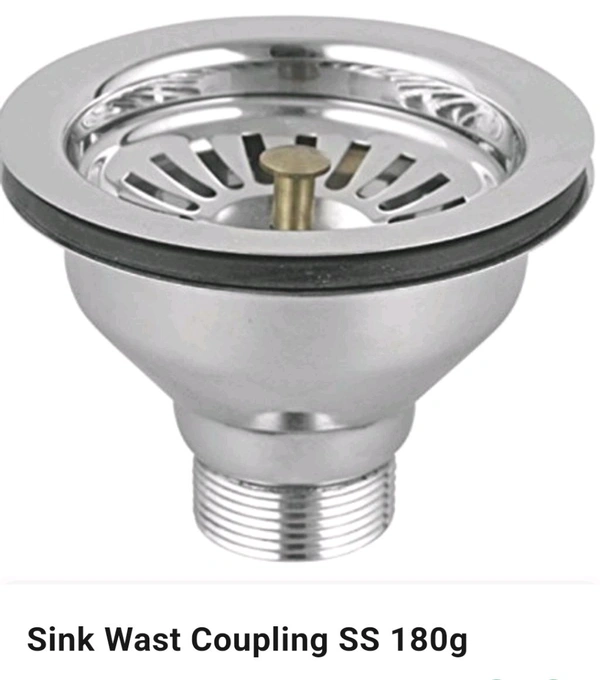 WelDrive Sink Wast Coupling SS 180Gm For Wash Besin