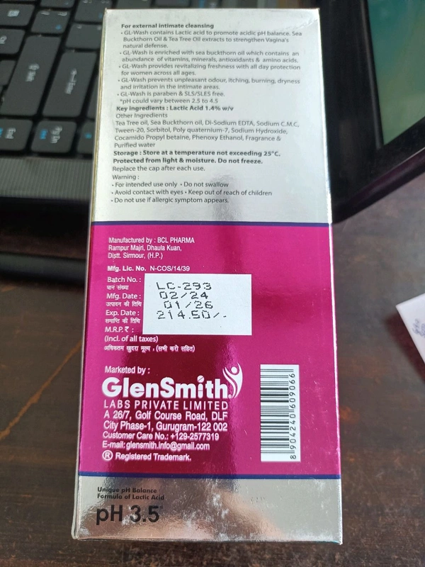 Glen Smith GL-Wash 