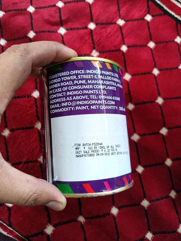 Indigo  Pink Primer For Wood