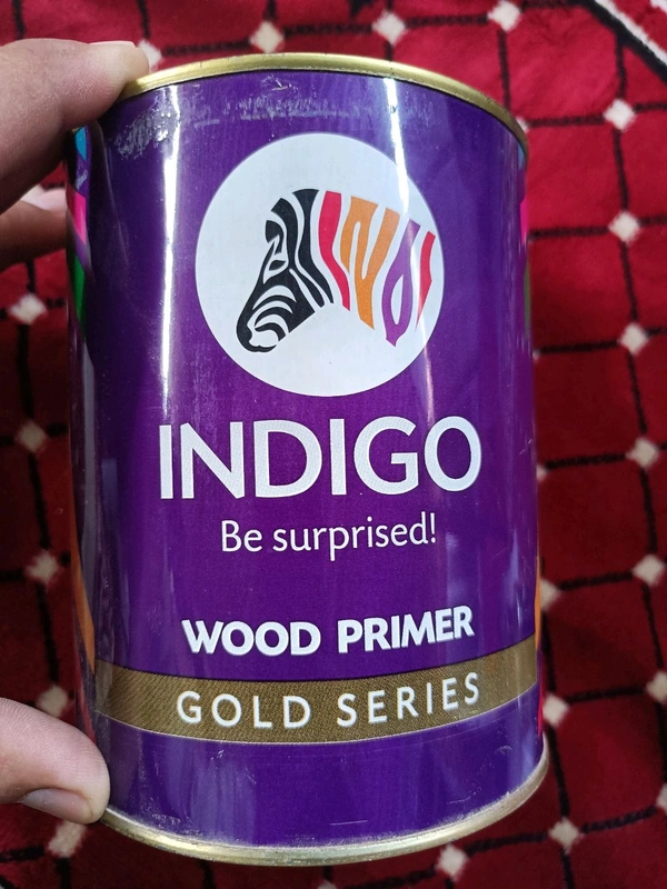 Indigo  Pink Primer For Wood 1L