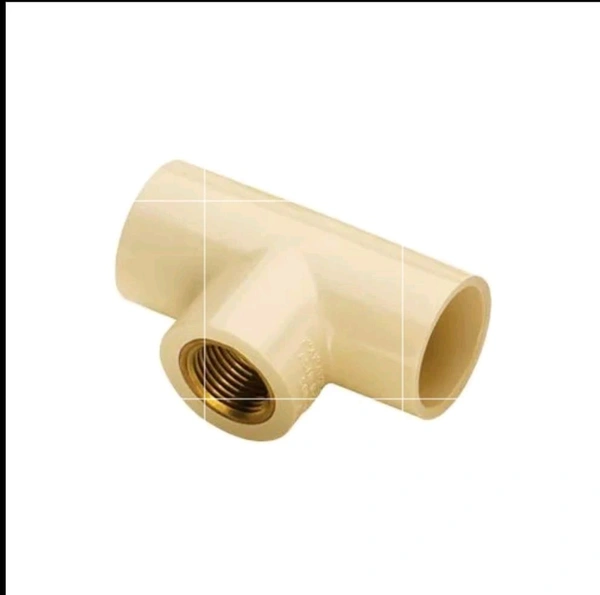 Weldrive  Cpvc Brass Tee 1"×1/2