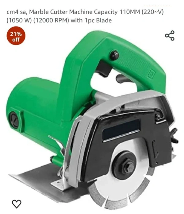 HD Marble Cutter Machine 4"