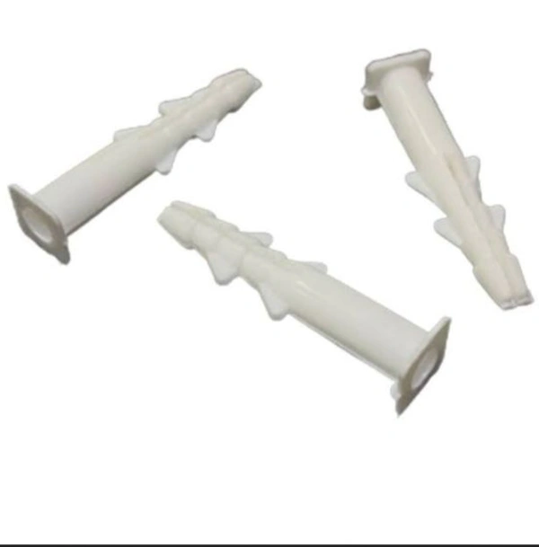 Wall Plug 38 MM Silver Square ( 500 Pcs )