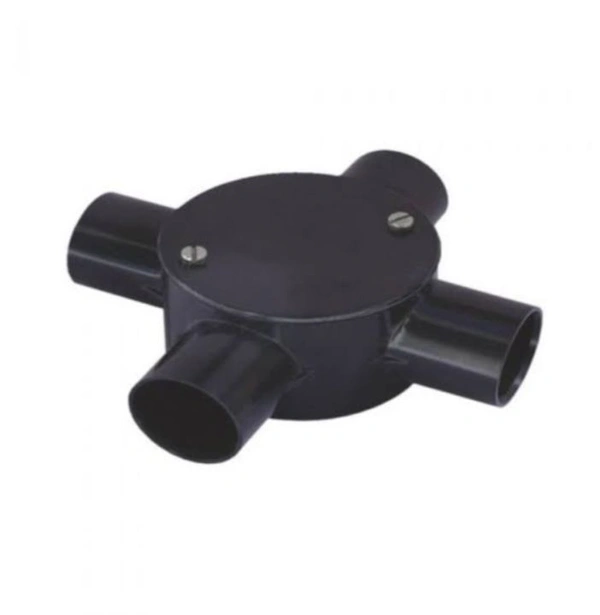 Plastic Junction Box Black 