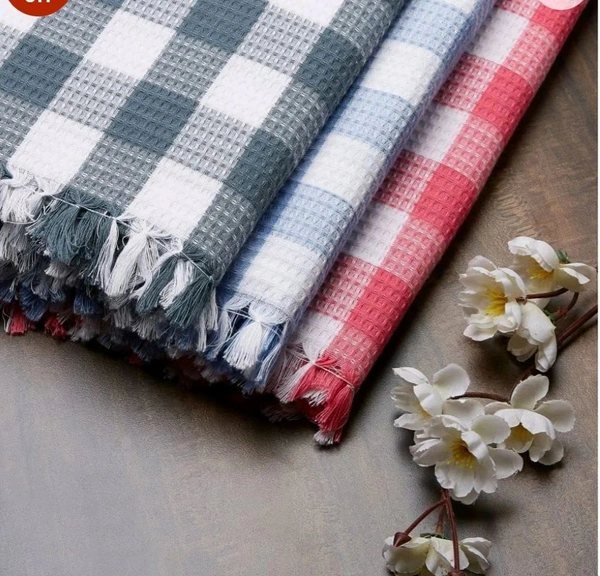 Cotton Towel Green Colour 