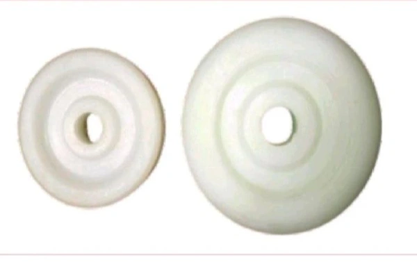Pvc Wheel 3"×1" White