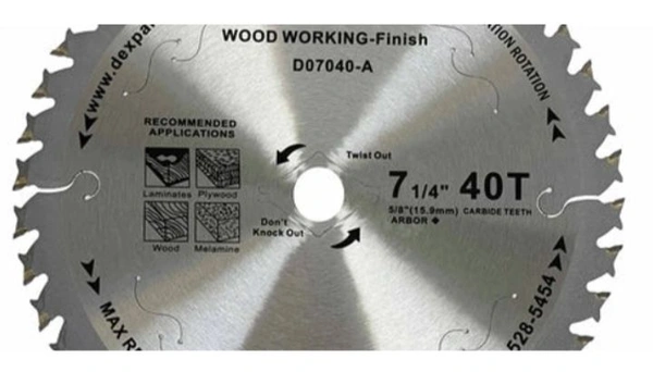 Ply Cut 7"X 40 Teeth 