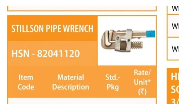 Pipe Wrench 12" 