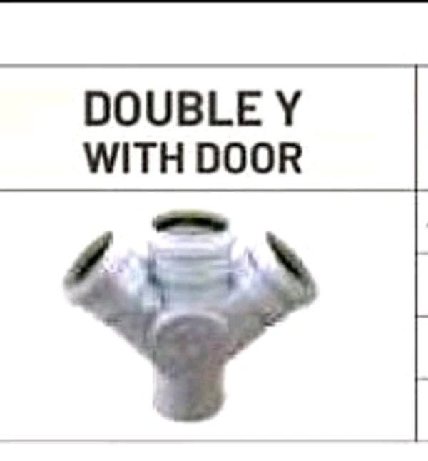 Double Y With Door 75mm ( W 1/2")