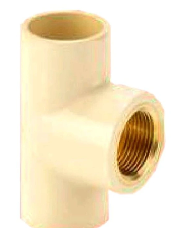 Cpvc Brass Tee 3/4"× 1/2"