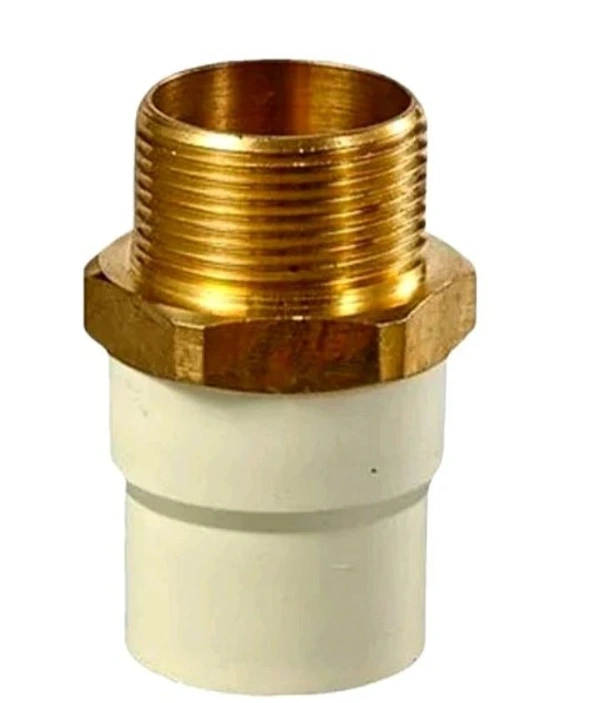 Hexagone Brass M T A  1"× 1/2 "