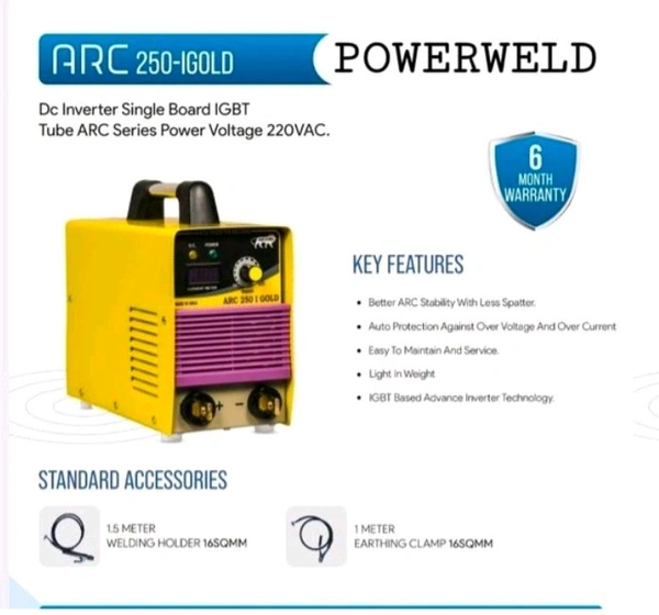 ARC 250 I Gold For Welders