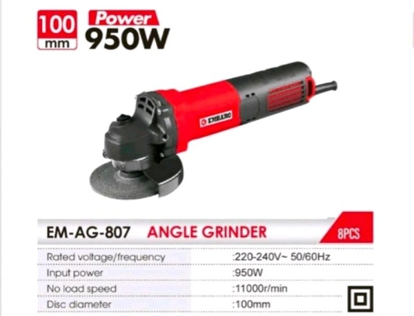 EM807 4" Grinder Machine