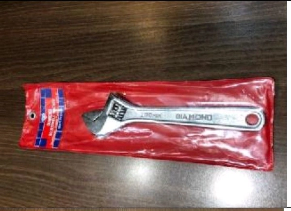 Adjustable Spanner 6" Chrome Plated Drop Forged Steel