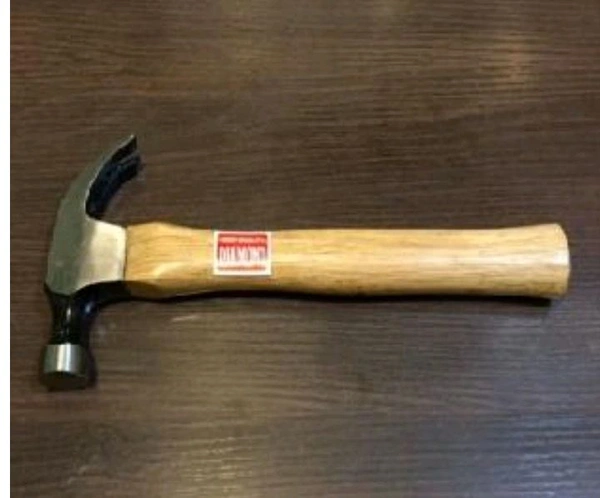 Claw Hammer Drop Forged Steel 450g Wooden Handle 