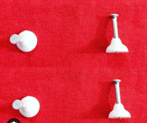 Flat Button 116 Pack of 100pcs