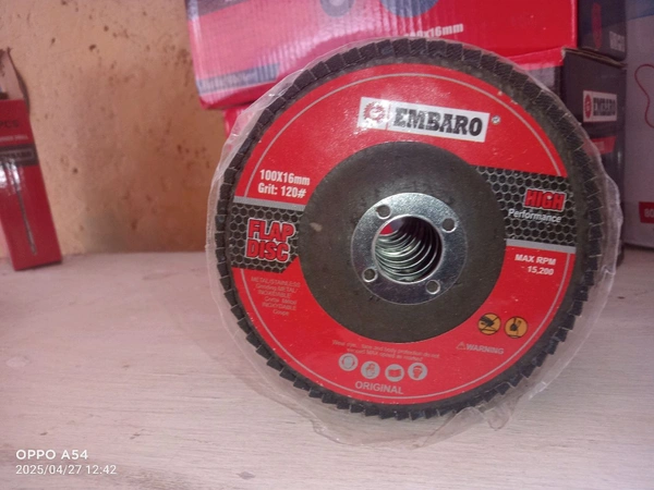 Flap Disc 120 Fibre