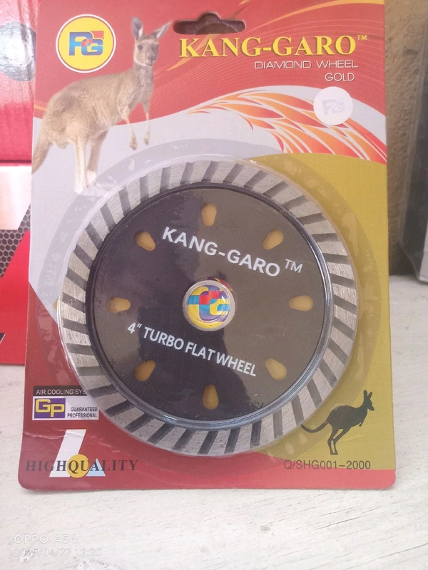 4" Kang-garo Turbo Flat Wheel 