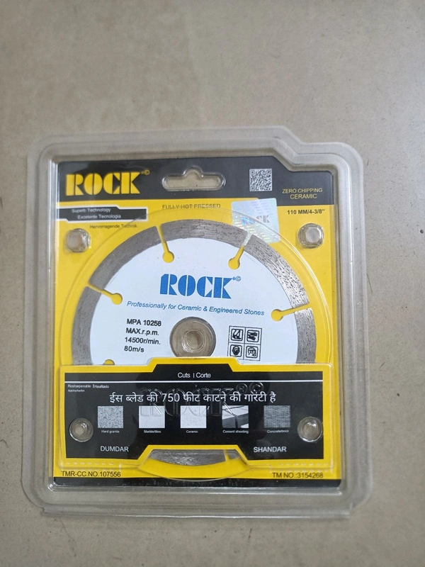 Saw Blade Zero Chipping 4" For Tiles Cutting 