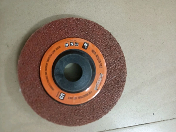U-3 Spongy Wheel Non Woven Pad For Metal Polish 
