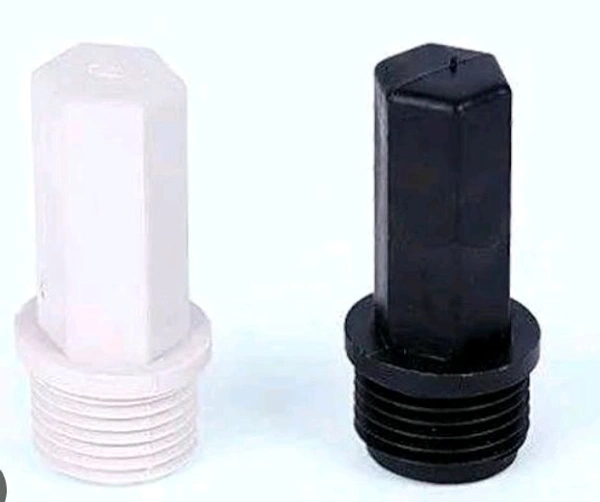 Upvc Long Plug 1/2" White