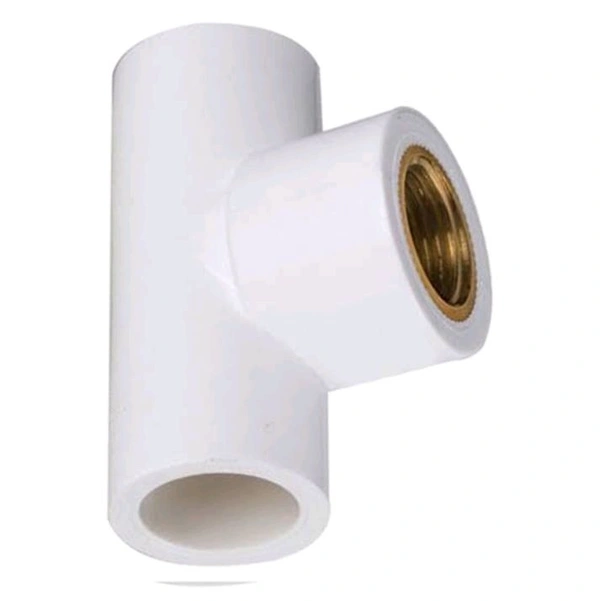 Upvc Brass Tee ¾" × ½"