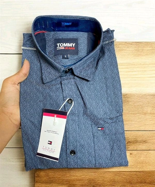 CK Shirt Regular fit printed Formal Shirt - XL-40