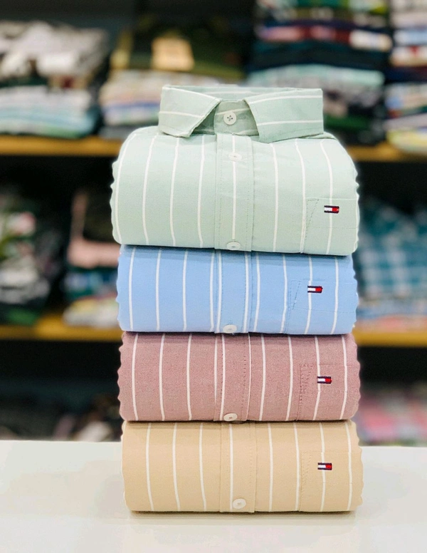 (Pack of 4) Regular Fit Cotton Lining Shirt - XL-42