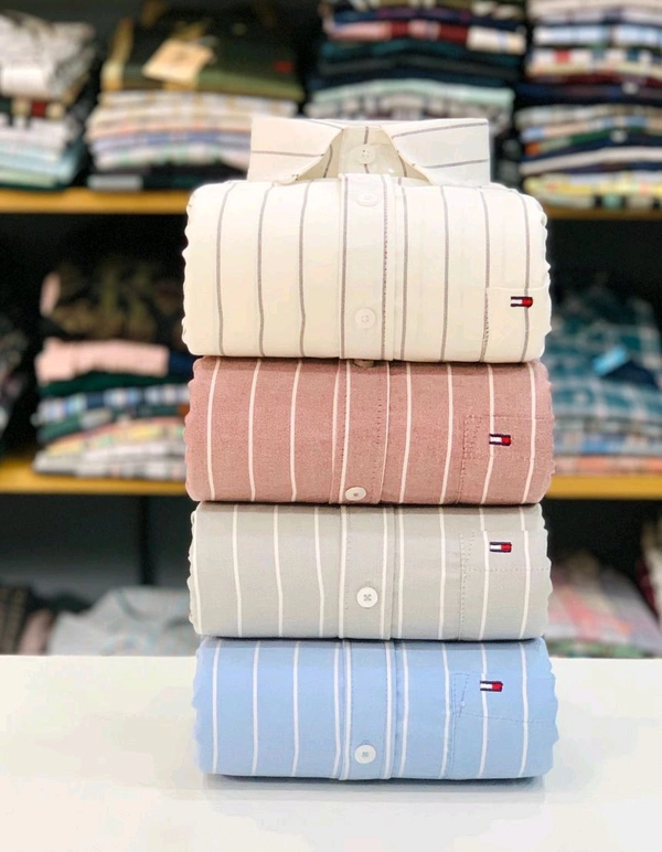 (Pack of 4) Regular Fit Cotton Lining Shirt - M-38