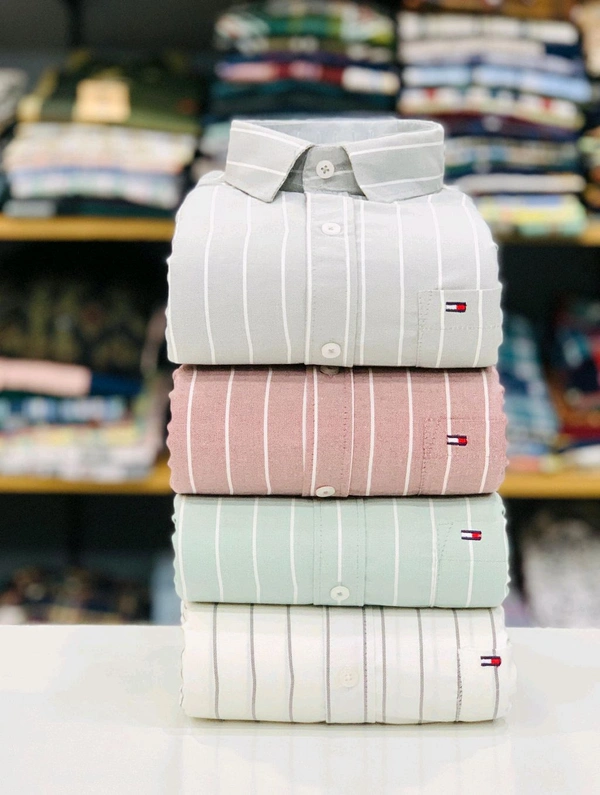 (Pack of 4) Regular Fit Cotton Lining Shirt - L-40