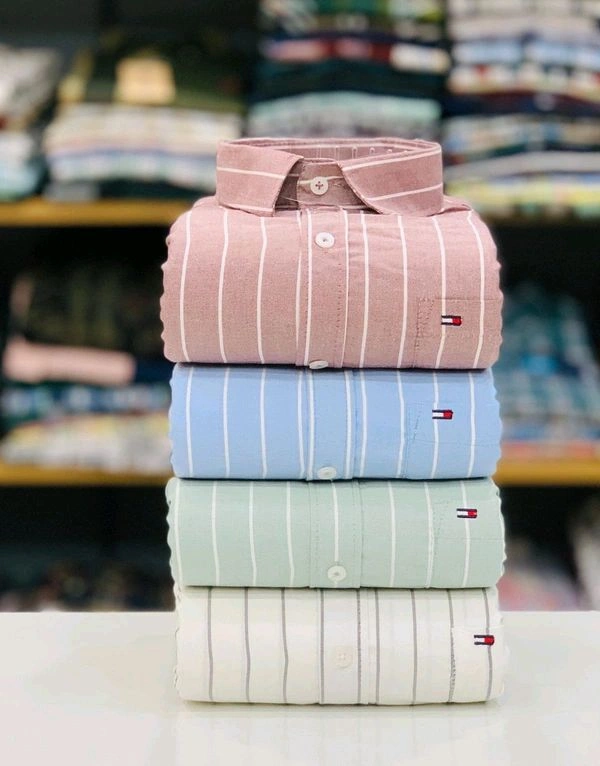 (Pack of 4) Regular Fit Cotton Lining Shirt - L-40
