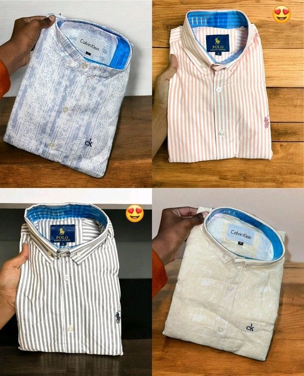 Full Sleeve Branded Shirts for Men Soft Cotton | Party & Office Wear (Pack of 4) - XL-42