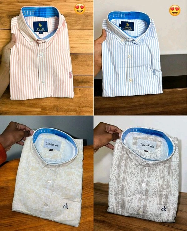 Full Sleeve Branded Shirts for Men Soft Cotton | Party & Office Wear (Pack of 4) - S-36
