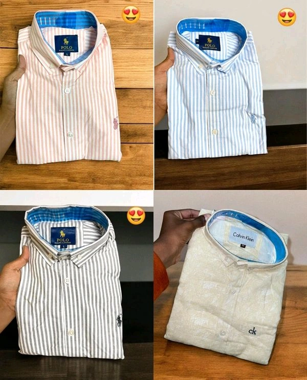 Full Sleeve Branded Shirts for Men Soft Cotton | Party & Office Wear (Pack of 4) - L-40