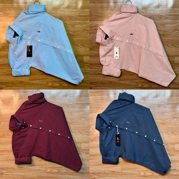 RL POLO Shirt Regular fit Checkd Formal Shirt (Pack Of 4) - XXL-44