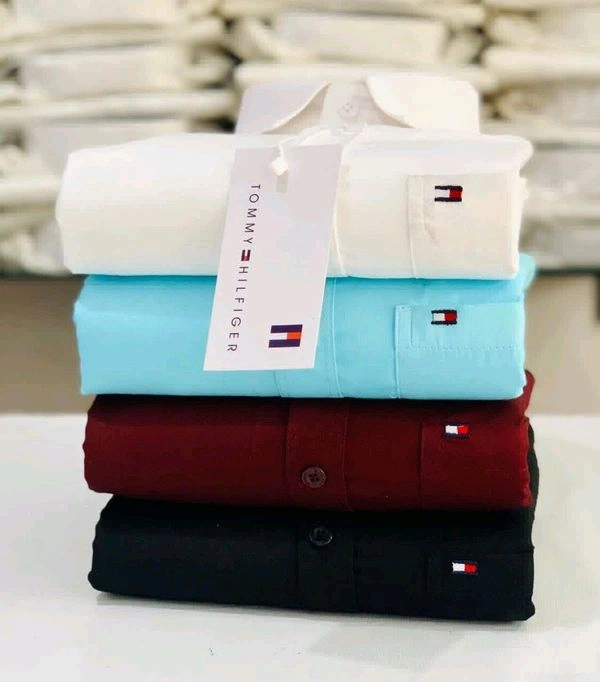 Tommy| 4 Pc Combo| Cotton Regular Fit Shirt  - XL