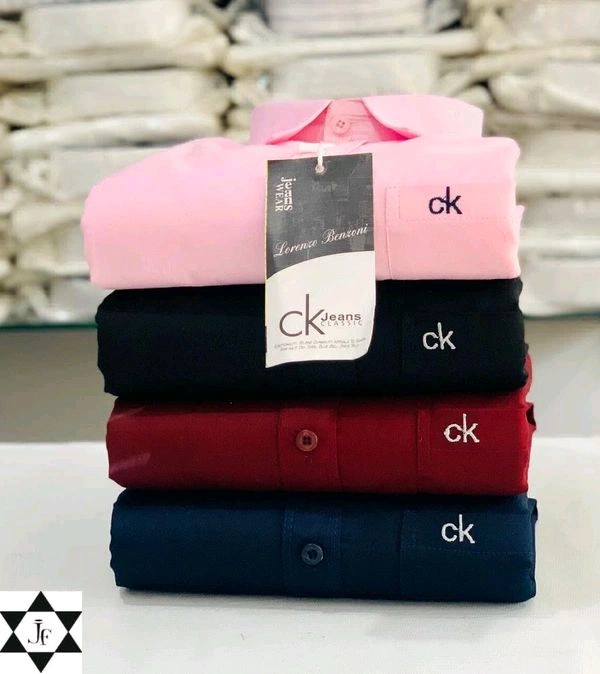 CK | 4 Pc Combo| Cotton Regular Fit Shirt  - XL