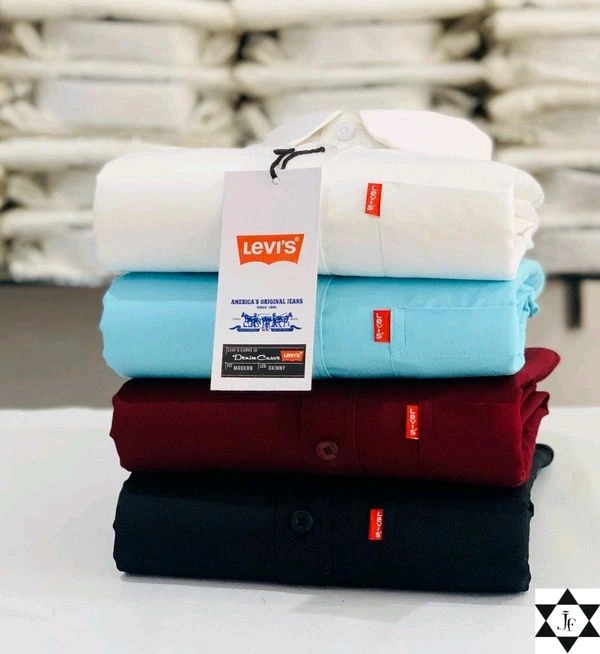 Levis | 4 Pc Combo| Cotton Regular Fit Shirt  - L
