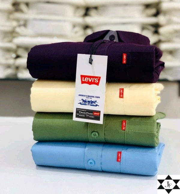 Levis | 4 Pc Combo| Cotton Regular Fit Shirt  - L