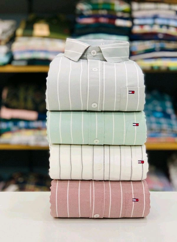 (Pack of 4) Regular Fit Cotton Lining Shirt - XXL