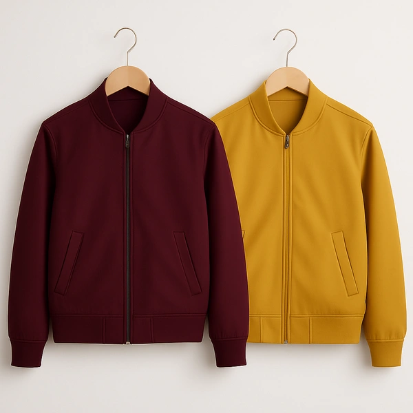 All-Season Windcheater Jackets for Men – Stylish | Comfortable | Weather-Proof Pack Of 2 - M-38