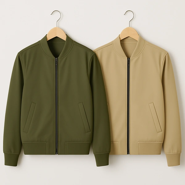 All-Season Windcheater Jackets for Men – Stylish | Comfortable | Weather-Proof Pack Of 2 - XL-42