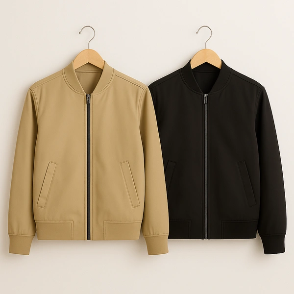 All-Season Windcheater Jackets for Men – Stylish | Comfortable | Weather-Proof Pack Of 2 - XXL-44