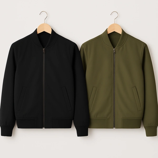 All-Season Windcheater Jackets for Men – Stylish | Comfortable | Weather-Proof Pack Of 2 - XXL-44