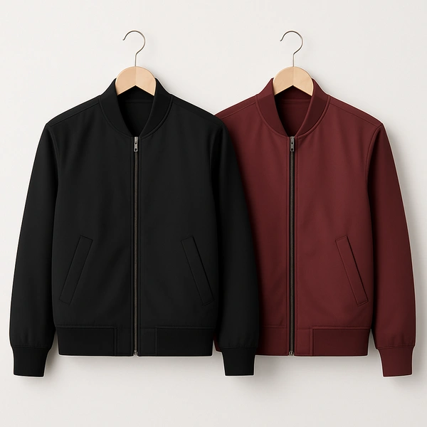 All-Season Windcheater Jackets for Men – Stylish | Comfortable | Weather-Proof Pack Of 2 - L-40