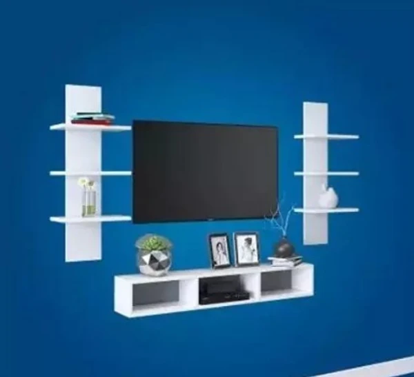 Tv Cabinet for living Room/Tv stand for living room/StandWall mounted cabinet/Lcd wall shelf/Tv Entertainment unit/big size/stand for tv/white