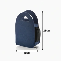 STEEL LUNCH BOX SET (4 PCS, BLACK)