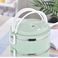 MULTI LAYER STAINLESS STEEL HOT LUNCH BOX (3 LAYER)